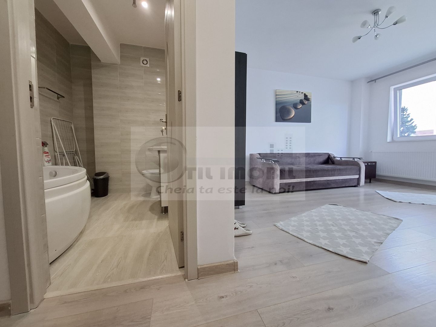 Apartament 1 camera, bloc nou, mobilat complet, Galata, cartier nou - Poză 12