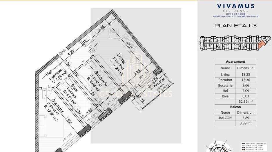 APARTAMENT 2 CAMERE, Tractoru, Brasov - Poză 2