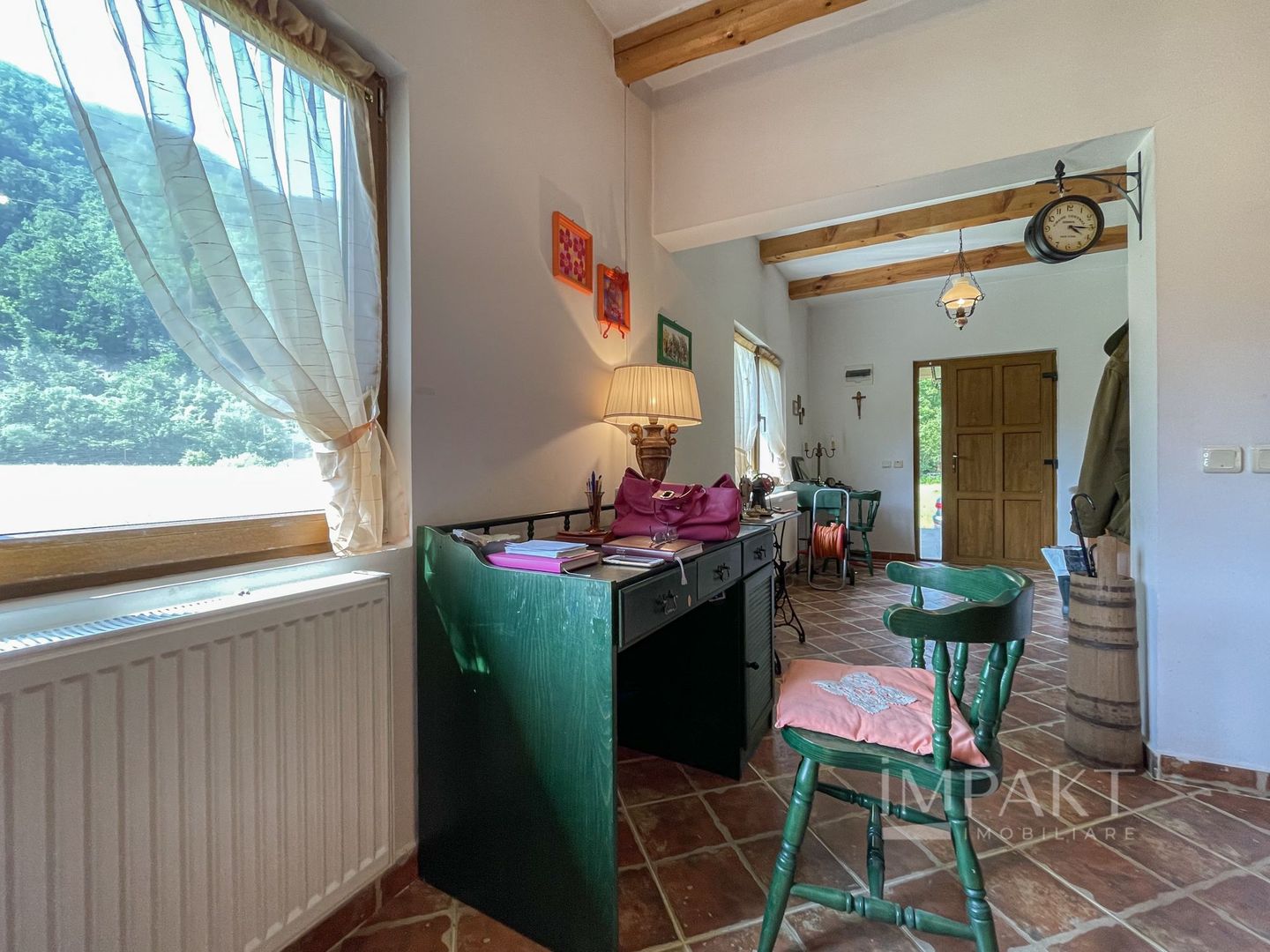 Vila superba 300mp + teren 1400mp & front la rau in Somesul Rece. - Poză 29