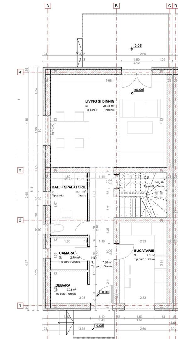 Casa Tip Duplex cu 4 camere, in Talmaciu - Schiță 9