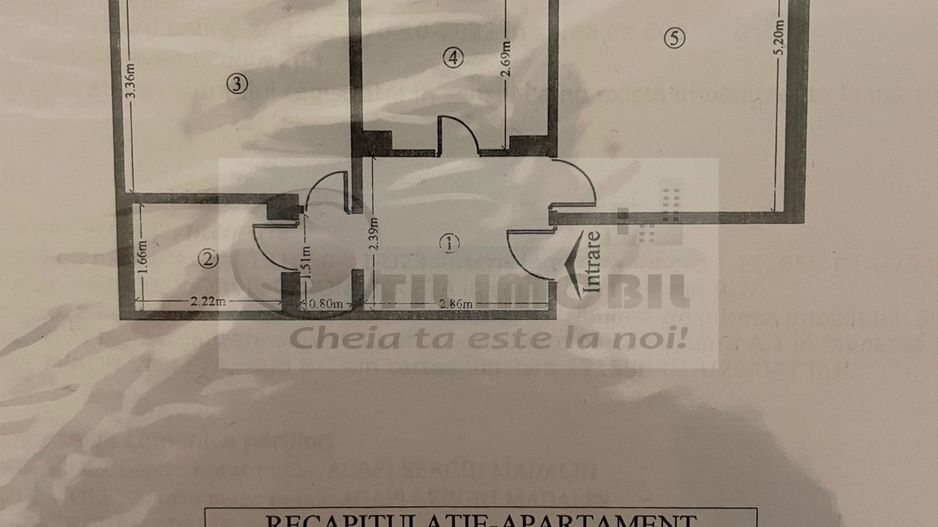 Ap 2 cam decomandat, 48.7 mp, etaj 2, Nicolina Belvedere -105.000€ - Poză 5