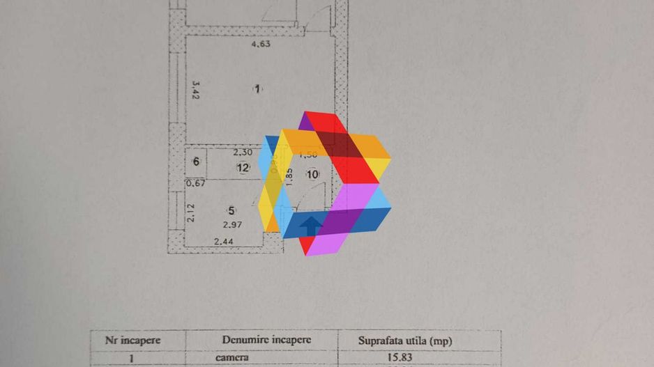 Apartament 4 camere de vânzare Brasov, zona Centru Civic,74 mp, Plus-imo.ro - Poză 7