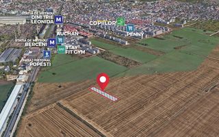 Lot de teren de vanzare, 2500 mp, metrou Berceni, Popesti-Leordeni - Poză 4