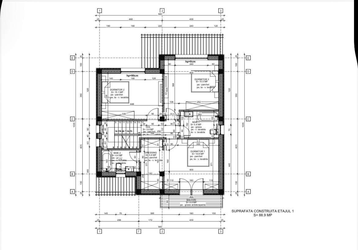 CASA INDIVIDUALA, INCALZIRE PARDOSEALA, TOATE UTILITATILE, COMIS 0% - Schiță 19