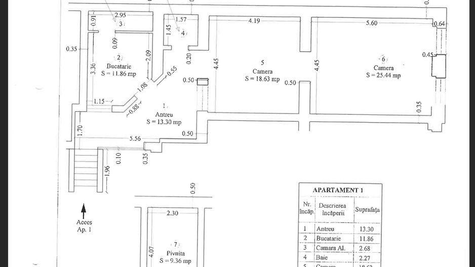 Apartament în cladire istorică renovată - Poză 2