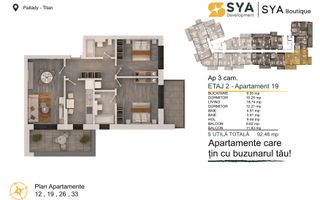 PROMO LANSARE PROIECT_3 CAMERE DECOMANDAT_ LOC DE PARCARE INCLUS! - Poză 1