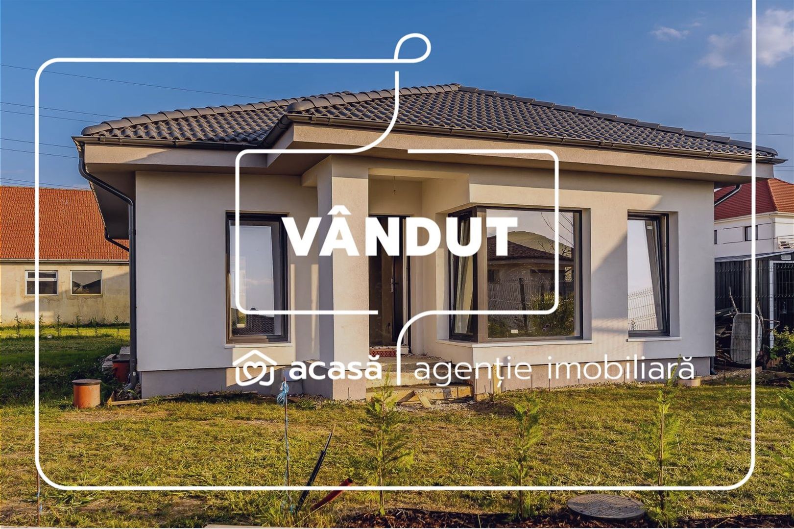 Casă nouă 3 camere - Cartier sigur și liniștit - COMISION 0% - Poză 1