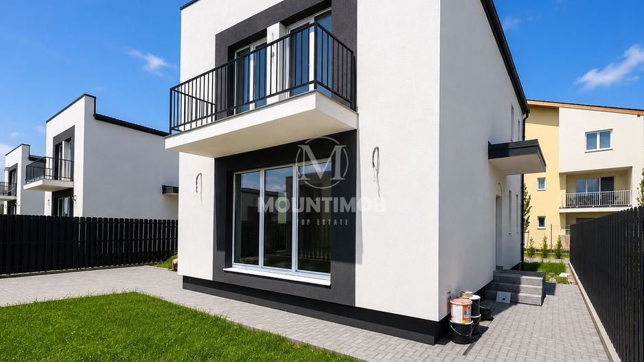 Casă individuală, 108 mp utili, NZEB | 300 mp teren, Sânpetru/Brașov - Poză 3