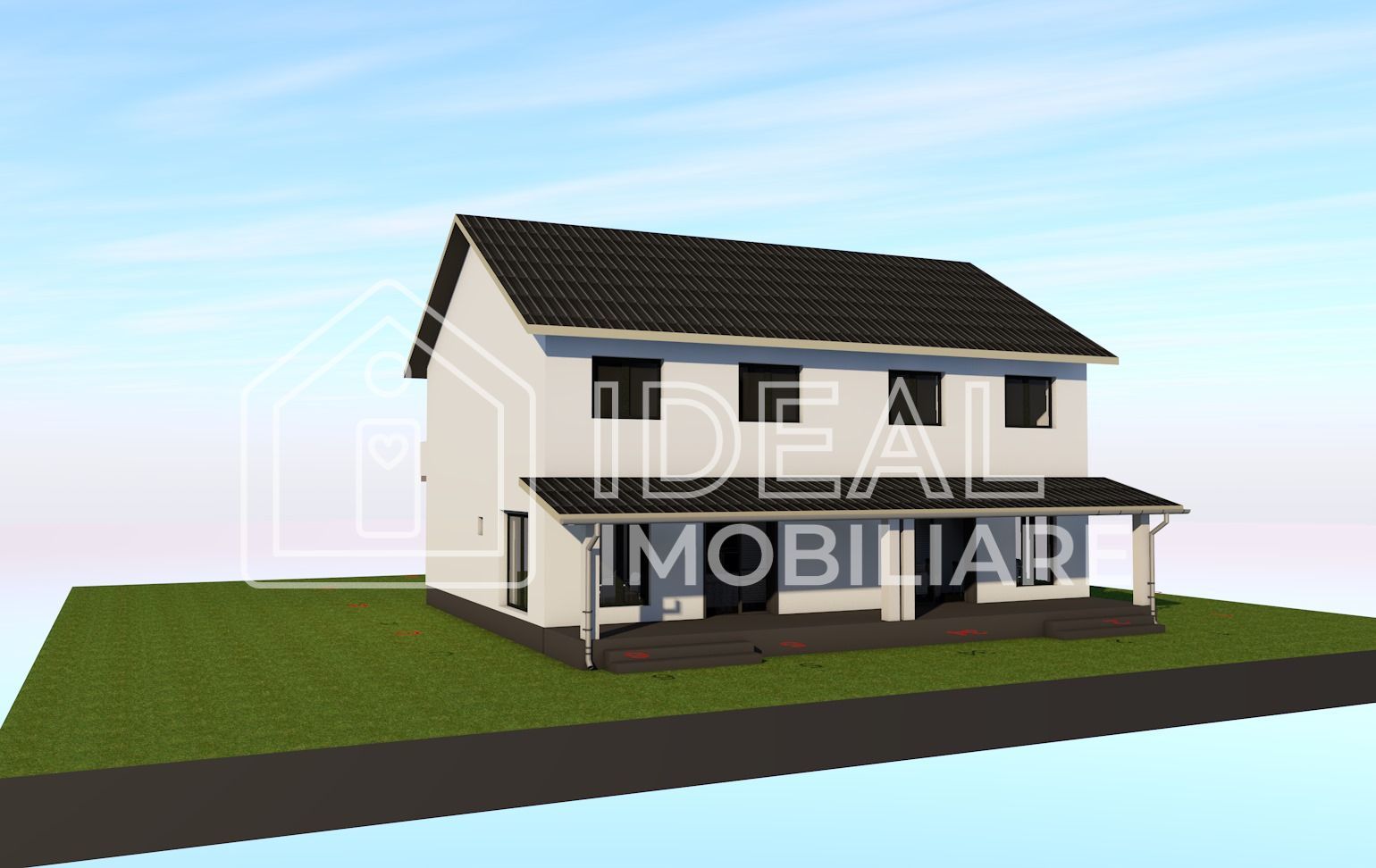 Duplex cu 4 camere si 250 mp de curte, in Selimbar - Poză 4