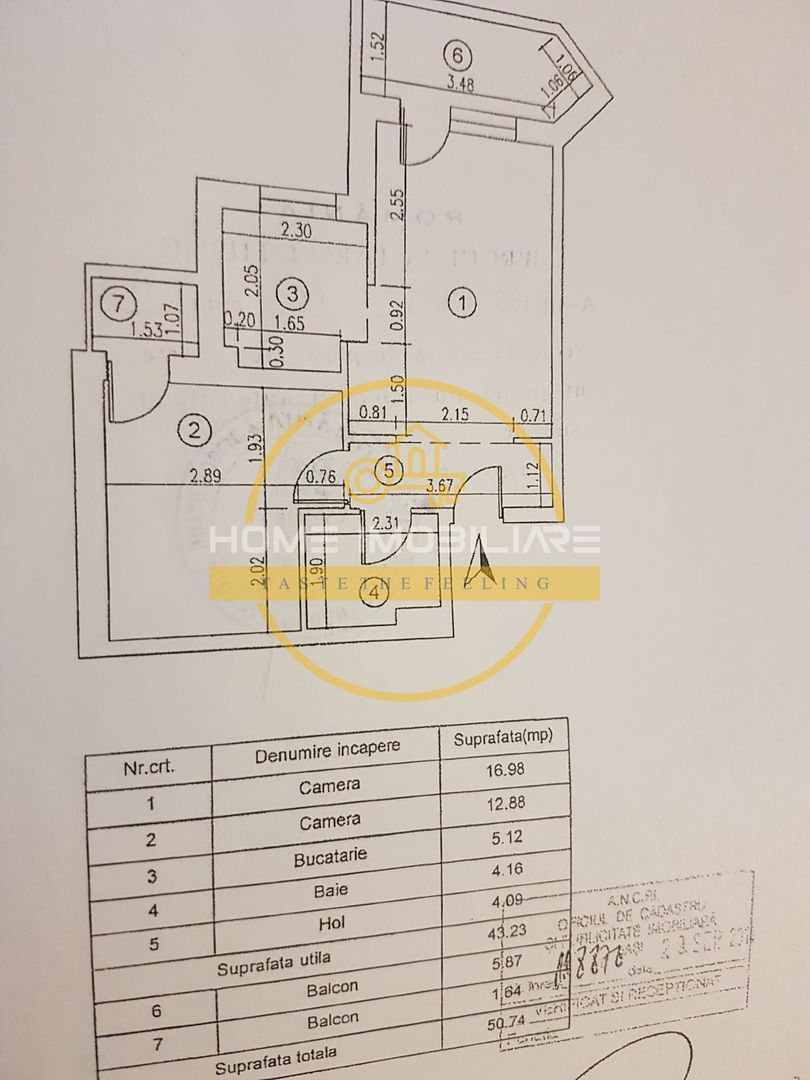 🏠Apartament 2 cam, 45MP, etaj 3 // 📍Copou - Bellevue - Poză 10