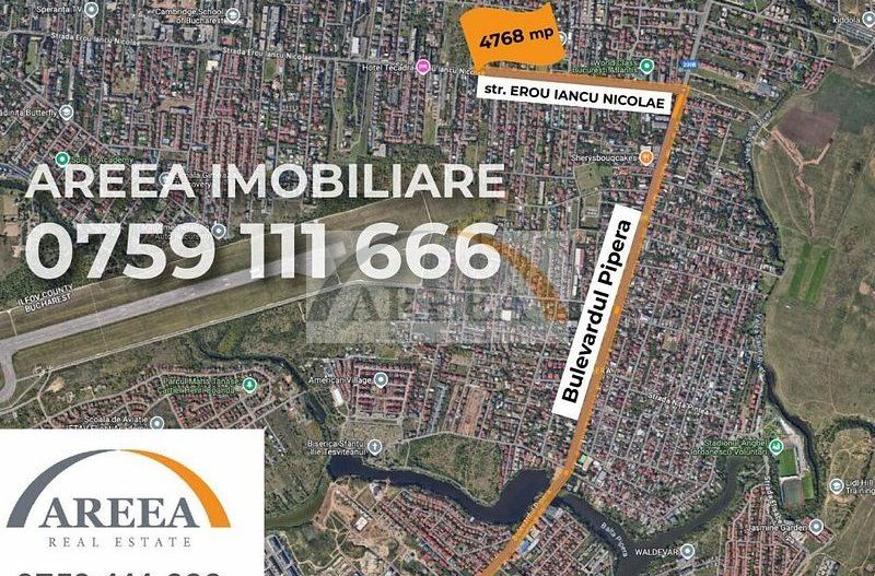 Teren 4768 mp cu deschidere la Erou Iancu Nicolae - Poză 5