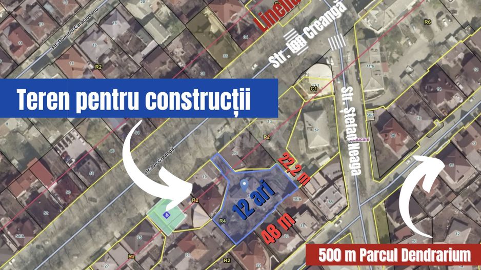 Teren pentru construcție, Str. Ion Creangă, Chișinău - Poză 1