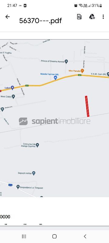 Teren intravilan in Osorhei - Poză 3