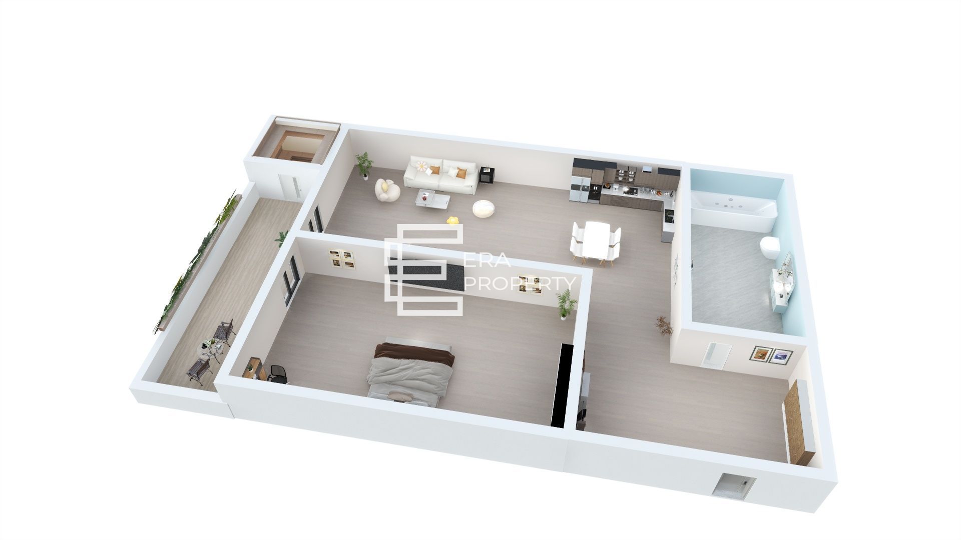 Apartament 2 camere- 43.63 mp -in Sibiu - Lacul lui Binder - Poză 11