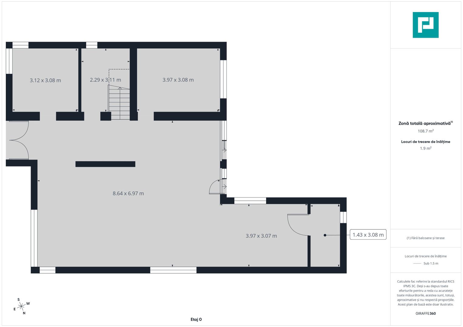 Casă deosebită în Parneava – Strada Griviței - Poză 10