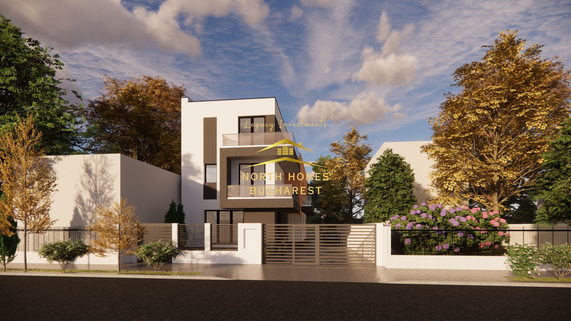 Vând vila în duplex 4 camere, 3 dormitoare, 4 bai, 2 locuri parcare - Poză 3