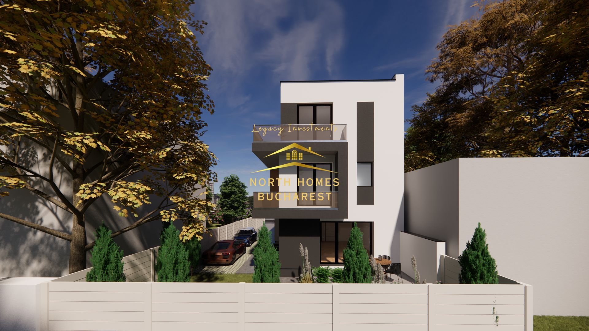 Vând vila în duplex 4 camere, 3 dormitoare, 4 bai, 2 locuri parcare - Poză 8