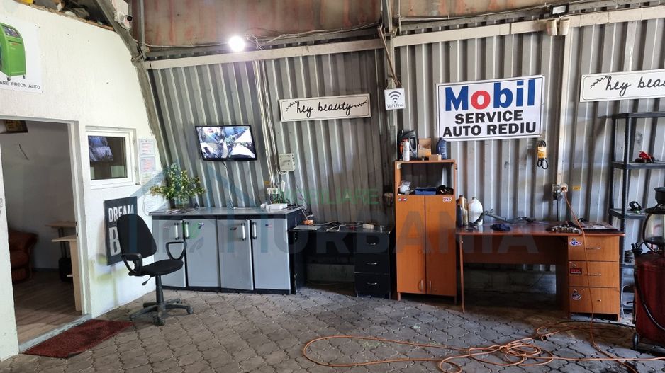 Service auto și vulcanizare de închiriat în Rediu, Iași – 1630 mp, cu echipamente - Poză 3