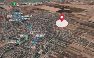Teren intravilan, 500 mp, Str. Trandafirilor - Comuna Berceni - Poză 2
