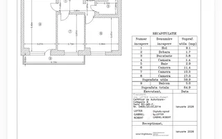 Apartament 3 camere Drumul Taberei Timisoara - Schiță 27