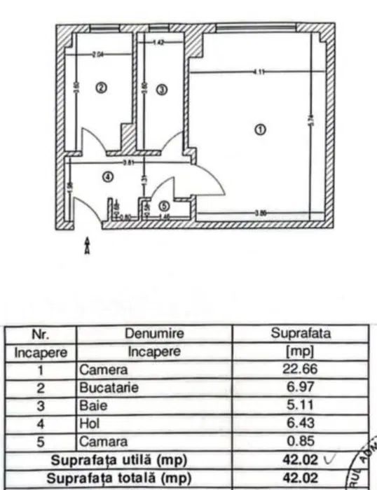Studio cu boiler, Aviației, 10 minute de metrou Aurel Vlaicu - Poză 7