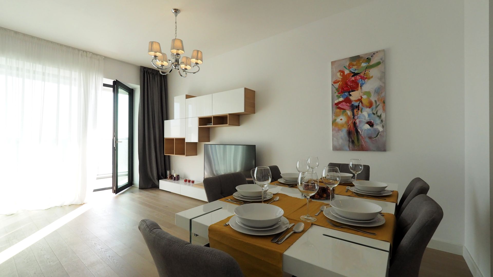 VEDERE PARC! Apartament modern cu 3 camere | terasa 16mp | garaj - Poză 13