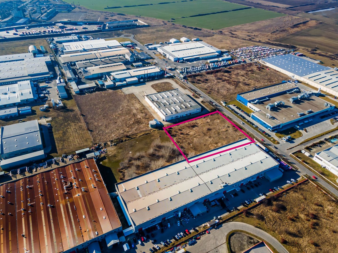 Vânzare Teren Construibil Arad Zona Industrială Vest 8.500 MP - Poză 3