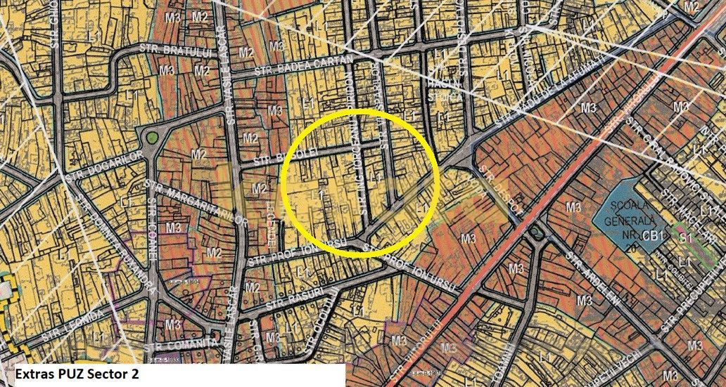 Teren de Vanzare 702 Mp - Central - Sector 2 - Poză 1