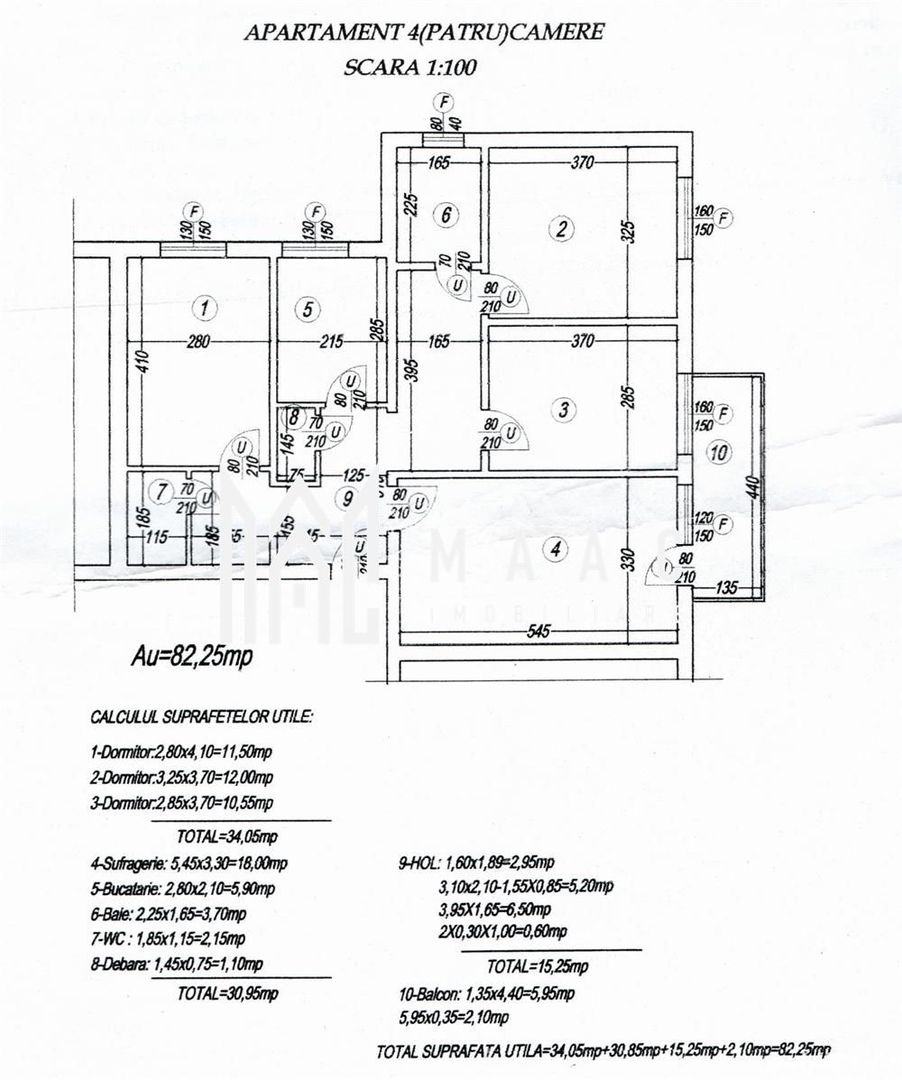 Apartament 4 camere,| Zona Nord | Vedere Panoramica - Poză 4