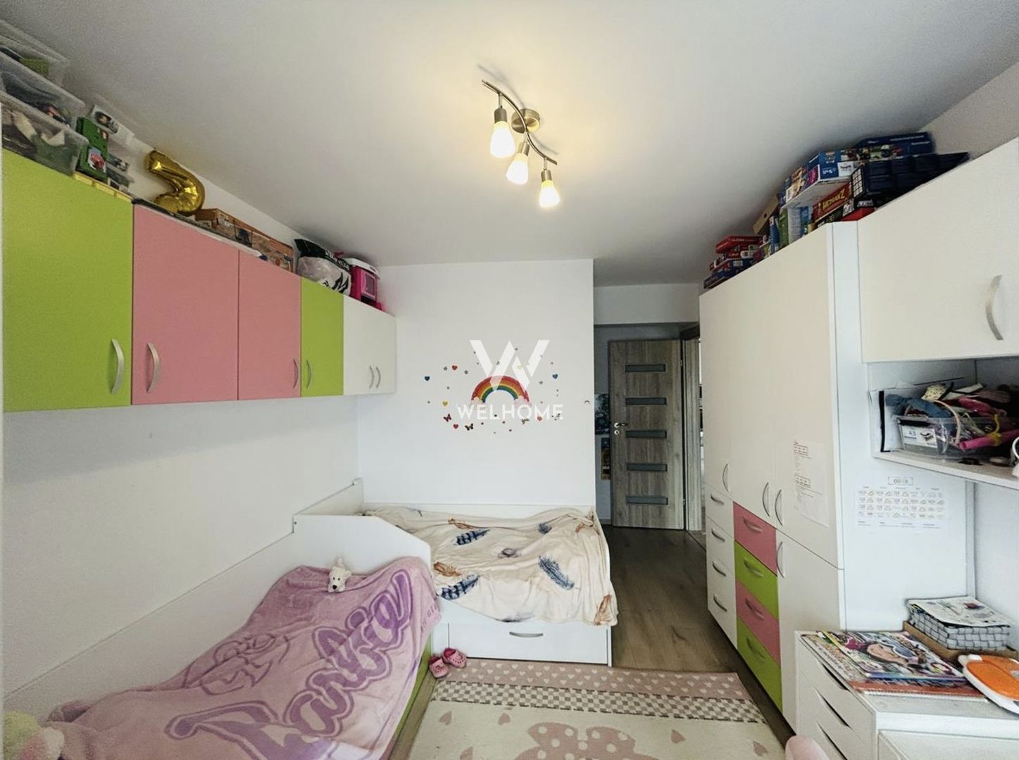 Apartament 3 camere, etaj intermediar, mobilat, 2 bai, 2 balcoane - Poză 3