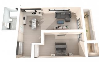 Studio 43,63 mp utili + balcon 6,23 mp – Zona Lacul lui Binder - Poză 5
