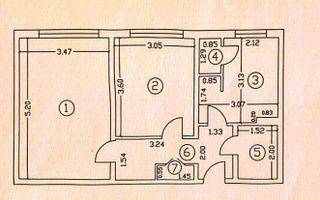 2 camere Renovat (5min metrou Tudor Vladimirescu) - Schiță 8