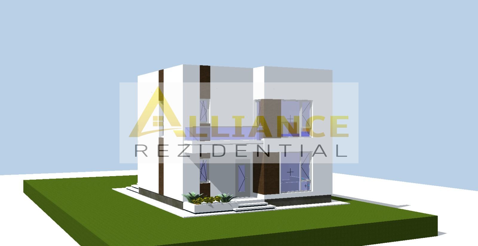 Vila individuala P+1E || 4 camere 2 bai || 451mp teren - Poză 1