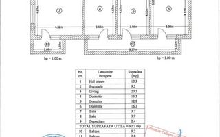 Apartament 4 camere decomandat | 92,2 mp utili, Loc parcare inclus - Poză 25