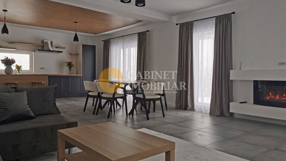 Vila PREMIUM - 4 camere - 3 bai - garaj - 210 mp utili - 2022 - mobilata - Poză 7