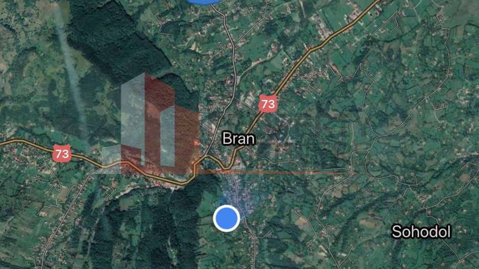 Teren la intrarea in Bran la strada principala - Poză 2