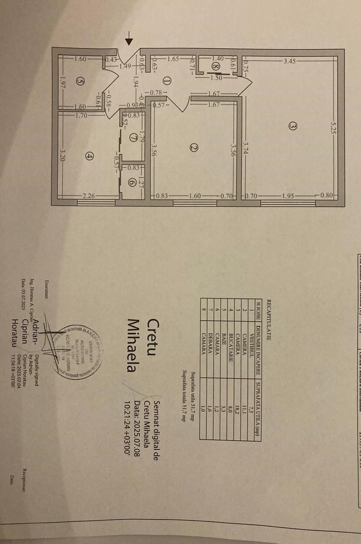 Apartament 2 camere, decomandat, Dristor - Poză 9