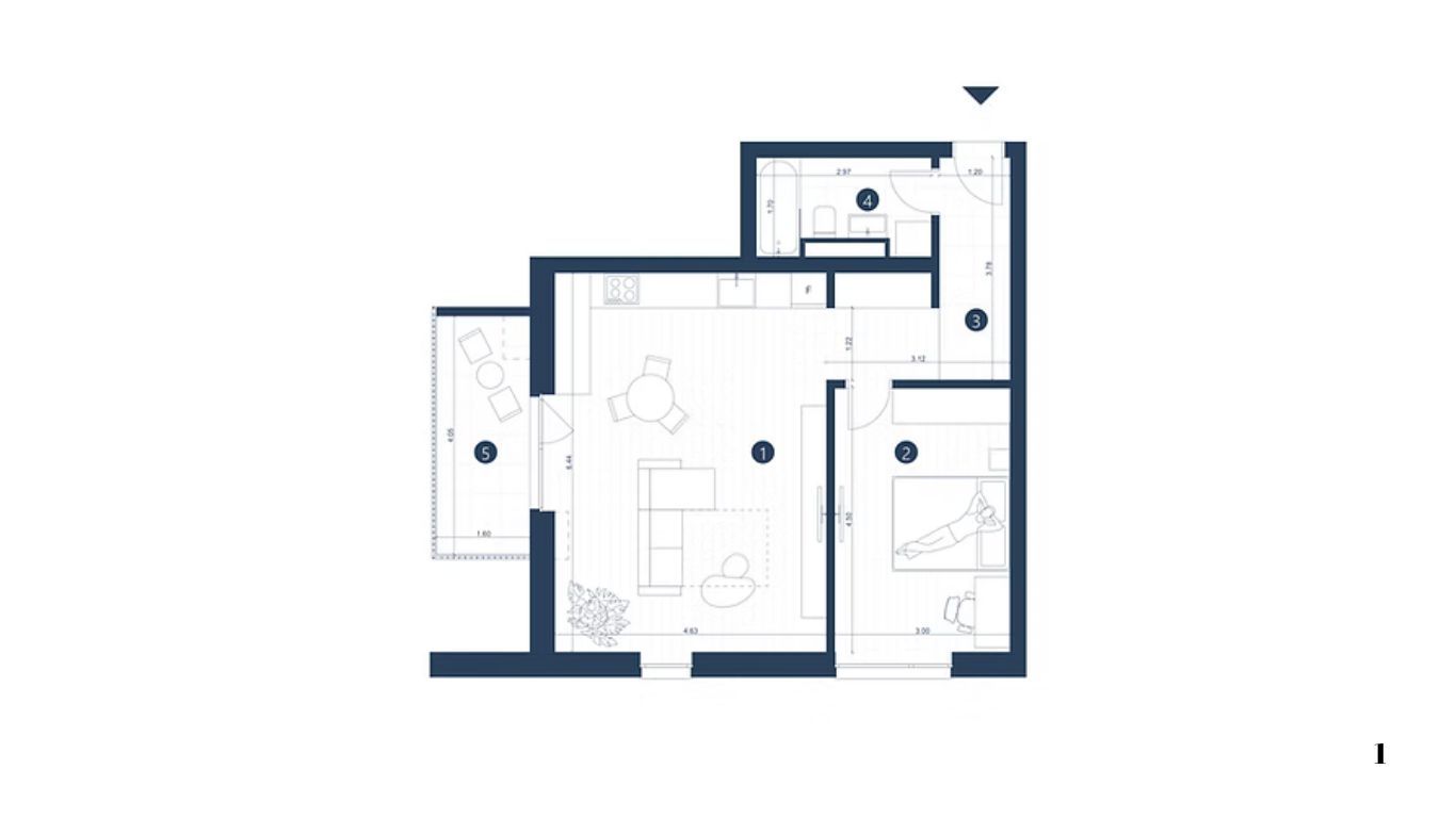 Apartament cu 2 camere de închiriat 62 mp, Univ. Medicina UVVG, Arad - Poză 6