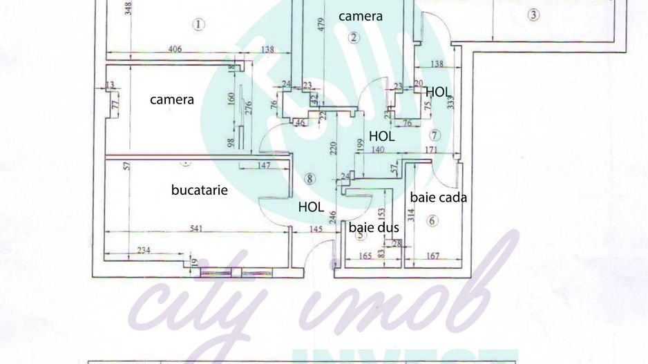 4 camere, parcare subterană inclusă | Bloc modern 2009 | Decebal – Muncii - Poză 3