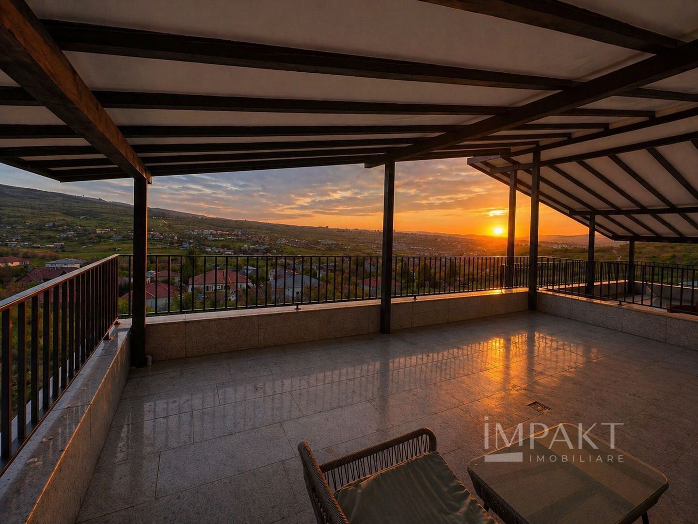 Duplex premium Borhanci, terasa acoperita, vedere panoramica - Poză 19