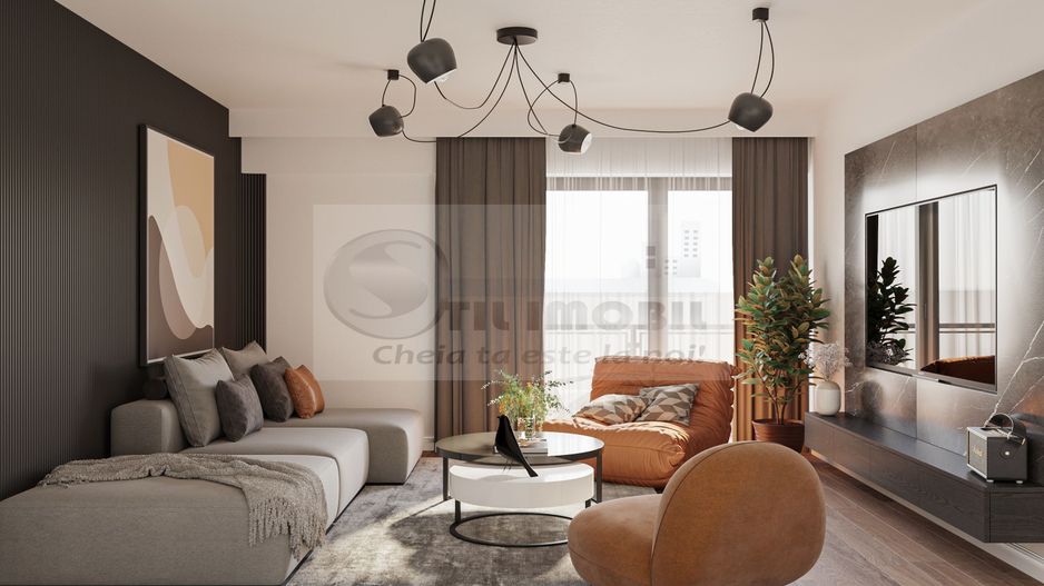 Apartament modern 3 camere, 79 mp, finisaje premium – Comision 0% - Poză 1