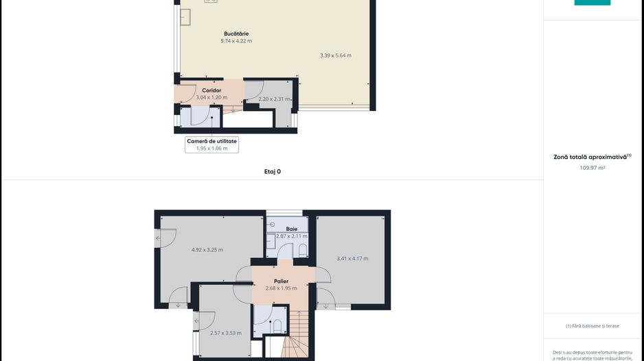 Casă înșiruită la cheie Aradul Nou - Poză 14