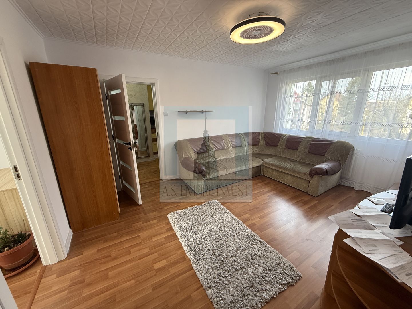 Apartament 3 camere, etj. 2/4, mobilat & utilat-zona Astra - Poză 2