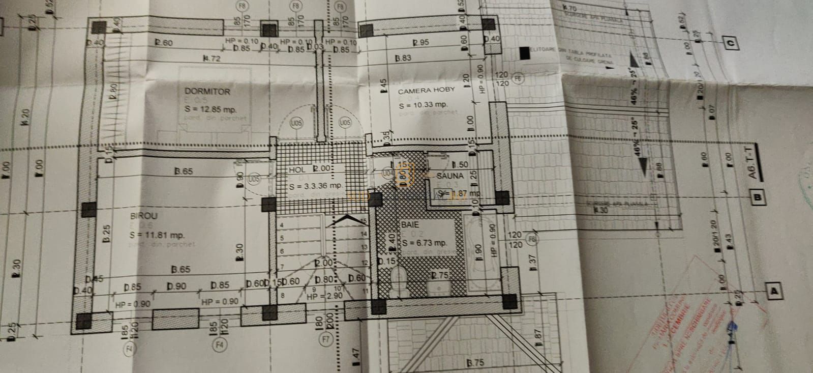 Vila individuală P+1 de vânzare | 4 camere | Teren 500 mp |1 Decembrie - Poză 8