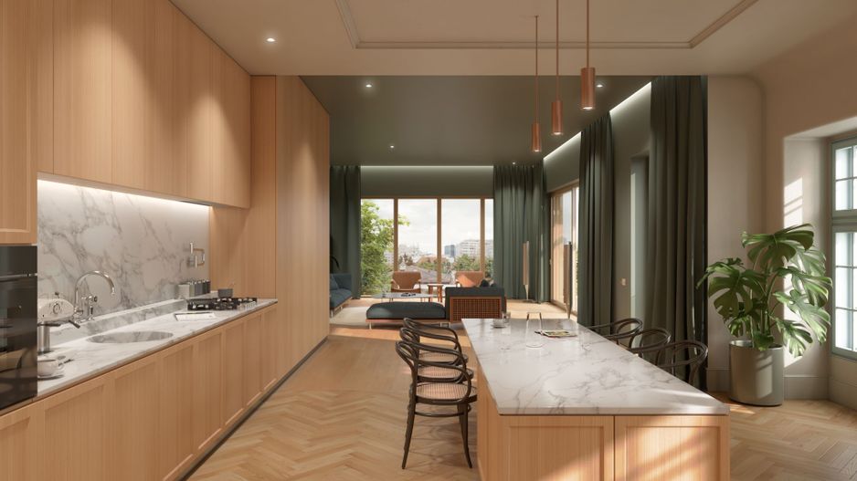 O reședință care nu cere atenție. O primește.  Penthouse – LONDRA 38 - Poză 3