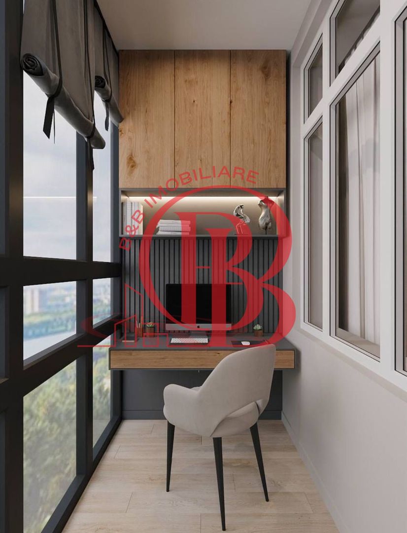 Apartament deosebit 2 camere Terasa 62mp-Th. Pallady - Poză 9