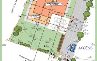 Teren cu A.C.  construire casa individuala, zona Vivo, Floresti - Poză 1