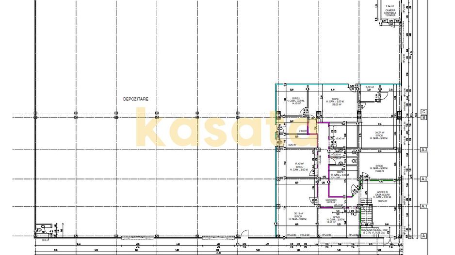 HALĂ INDUSTRIALĂ DE ÎNCHIRIAT – CENTURA DE NORD, BUCUREȘTI - Schiță 7