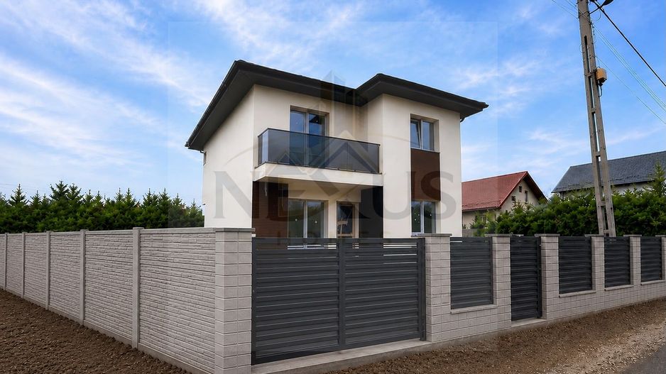 Vila individuala P+1E | Com Berceni - 4 cam -Incalzire prin pardoseala - Poză 1