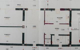 Apartament in vila, etajul 1, Zona Pasapoarte! Garaj inclus in pret! - Schiță 5
